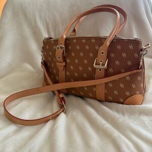 Dooney & Bourke Brown Satchel Bag